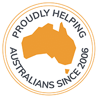 Trust Mark - PROUDLY HELPING AUSTRALIANS SINCE 2006