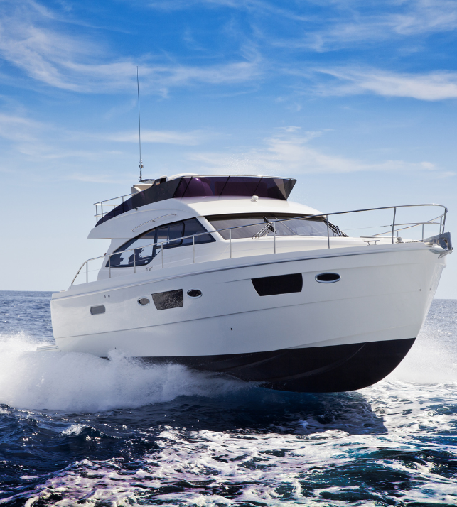 Boat on the water representing boat finance